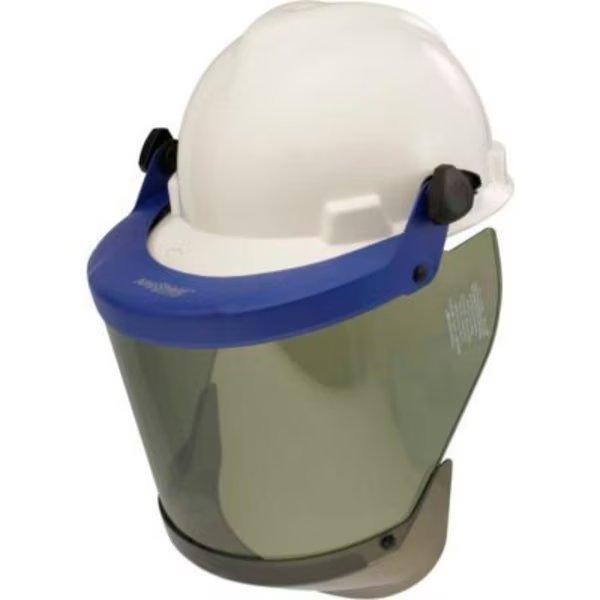 Paulson HT„¢ AmpShield® Kit for Slotted Cap, ATPV 12 cal, Grey, Anti-Fog Lens, AMP1-12-HTS, Paulson Mfg, Mfr#: AMP1-12-HTS